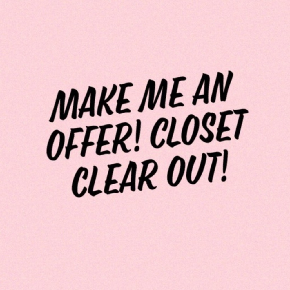 Make me reasonable offers